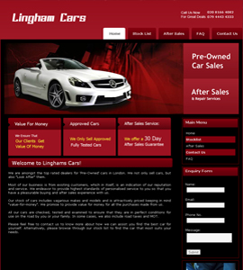 Automobile & Motoring Web design & development company