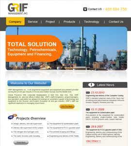 Industrial & trade Web site design & development company